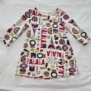 2T Hanna Christmas Falala Dress